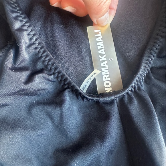 Norma Kamali Marissa One Piece - Black - Picture 3 of 5